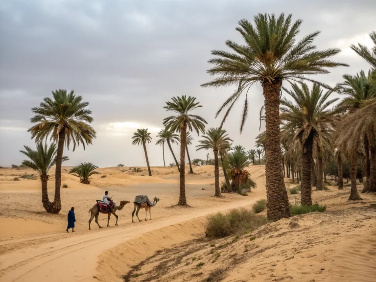 balade dromadaire palmerie