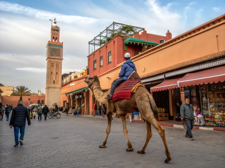 balade en chameau marrakech