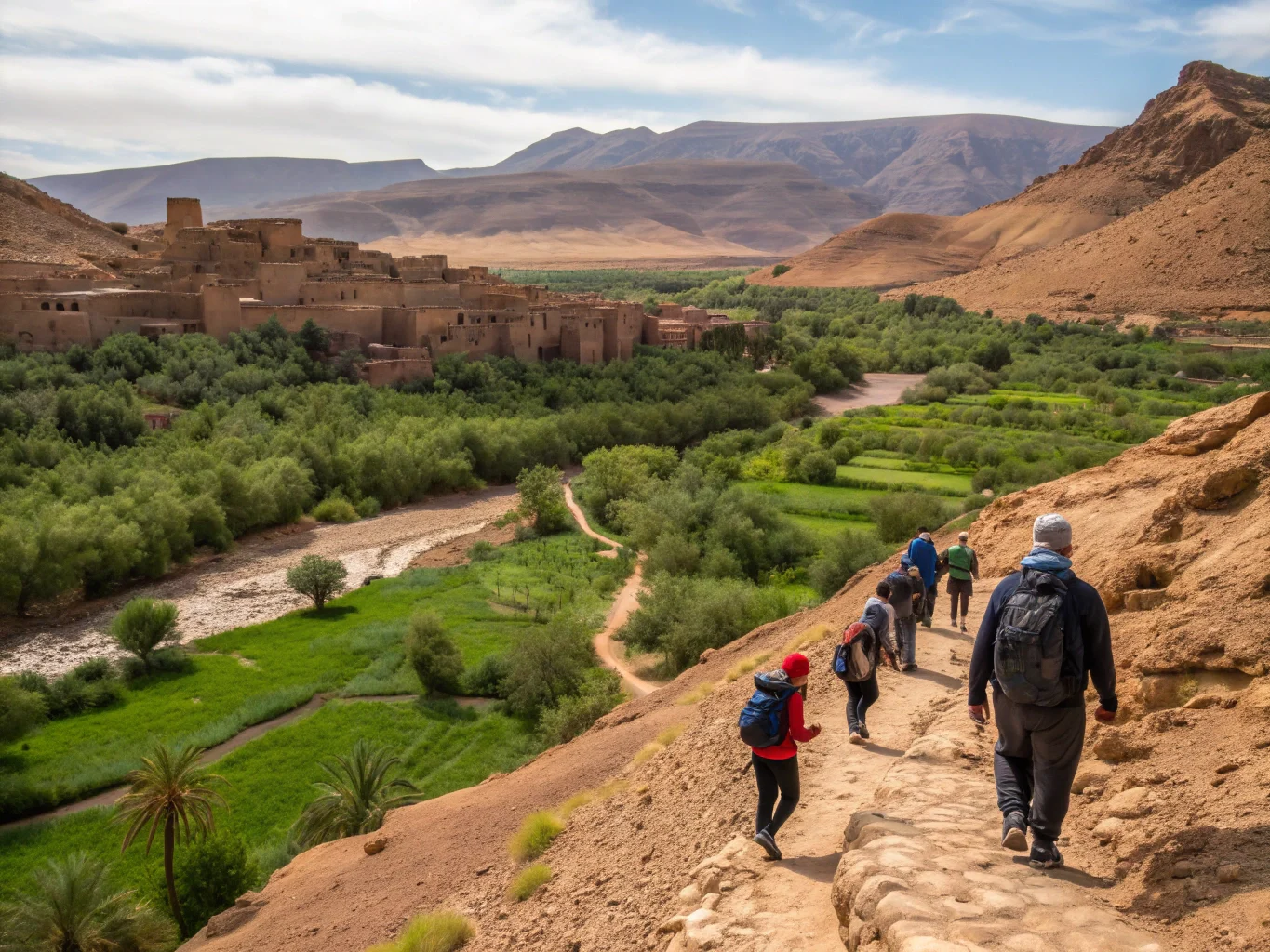 trekking marrakech fes ouarzazate
