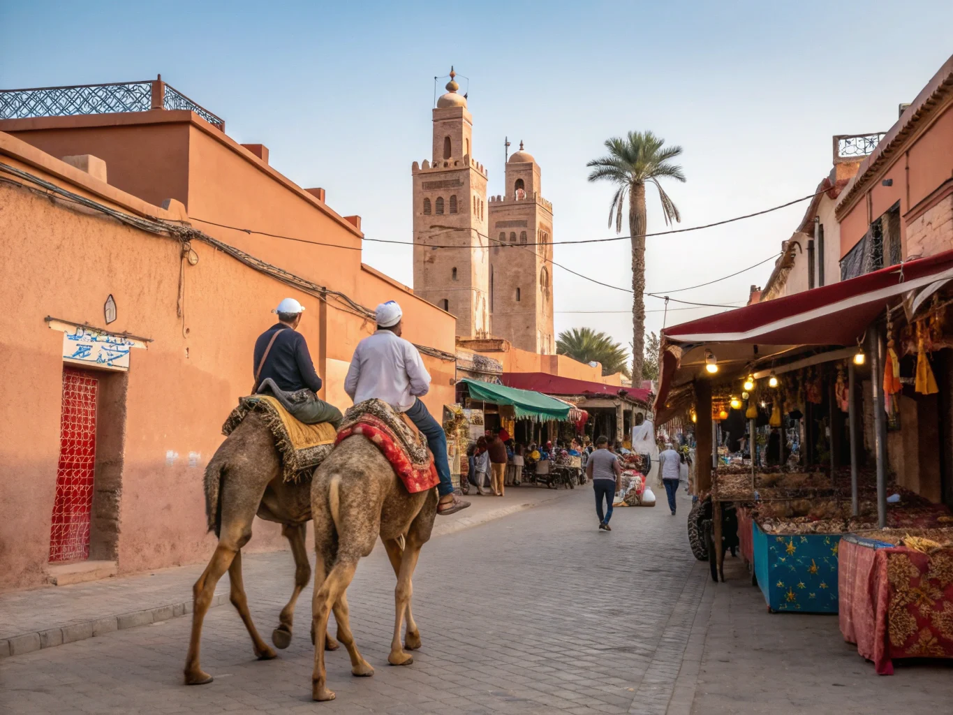 excursion chameau marrakech