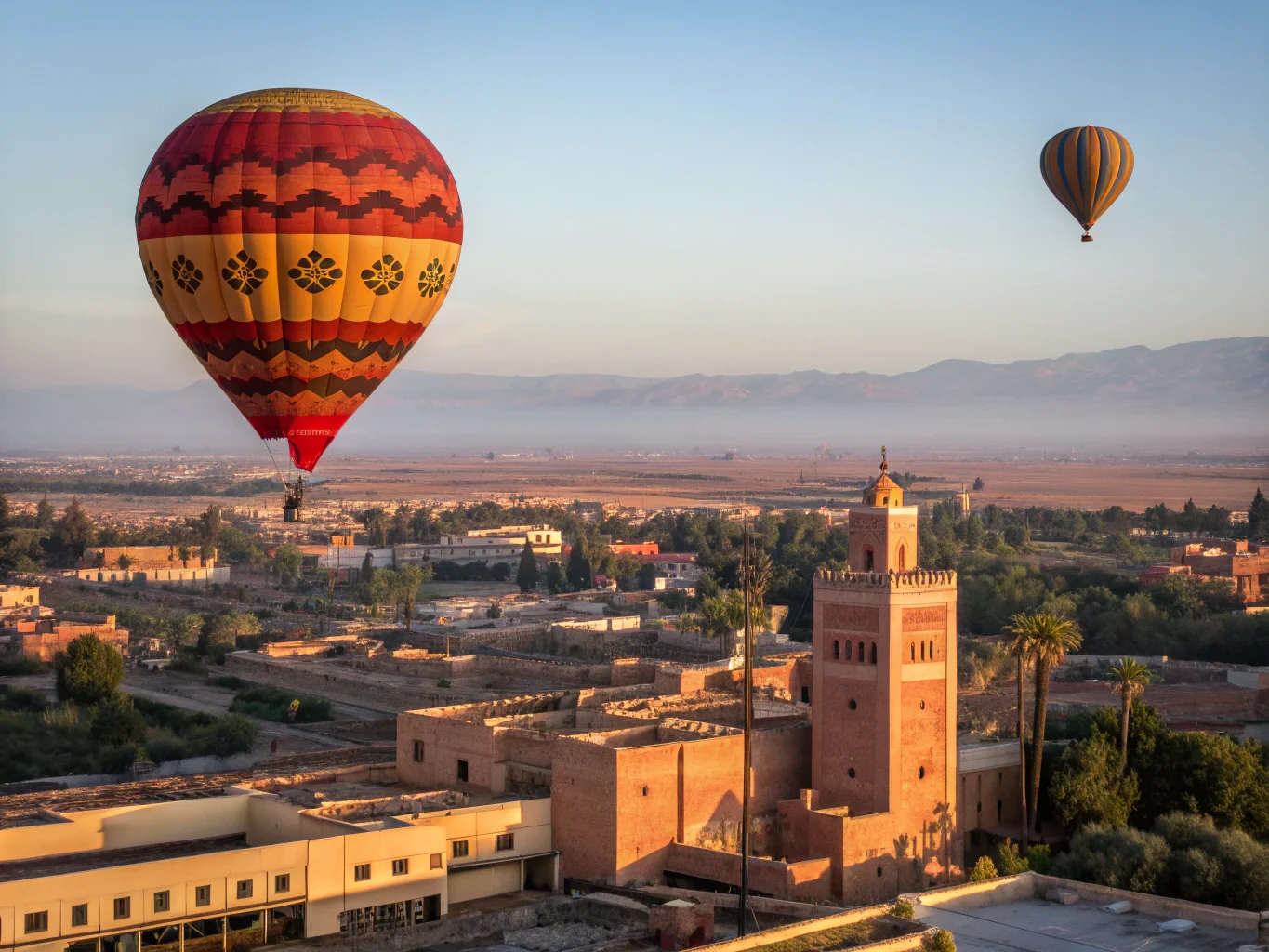 vol en montgolfiere marrakech